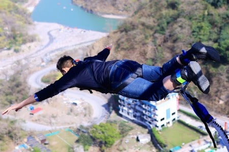 Bungee Jumping in Shivpuri