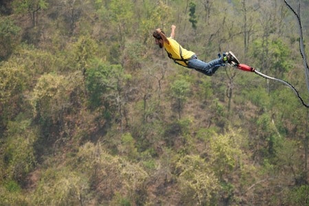 Bungee Jumping in Rishikesh