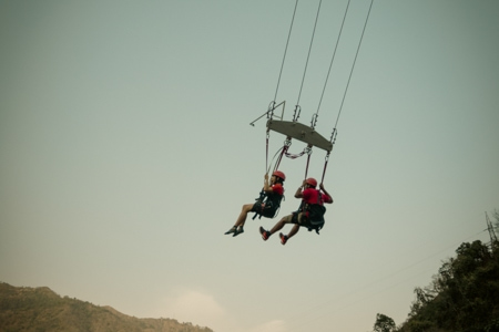 Giant Swing in Rishikesh