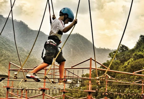 Rope Activities in Rishikesh