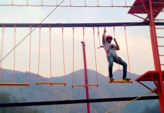 Rope Activities in Rishikesh