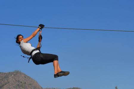 Flying Fox in Rishikesh