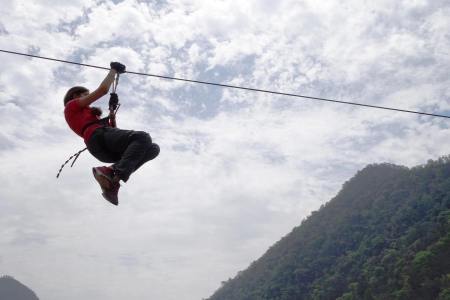 Flying Fox in Rishikesh