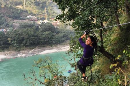 Flying Fox in Rishikesh