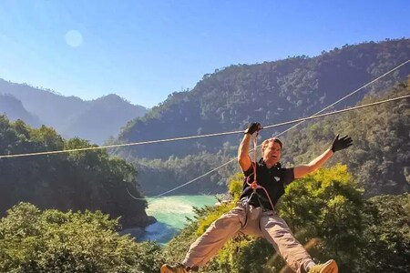 Zipline in Rishikesh