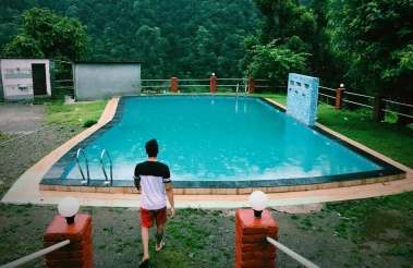 Luxury Camp with Swimiing Pool in Rishikesh: Ideal for Families.