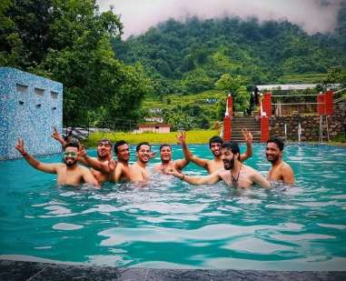 Luxury Camp with Swimiing Pool in Rishikesh: Ideal for Families.