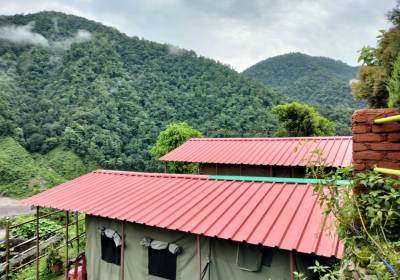 Luxury Camp with Swimiing Pool in Rishikesh: Ideal for Families.