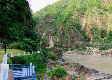 Riverside Resort in Rishikesh at Ganga River Beach