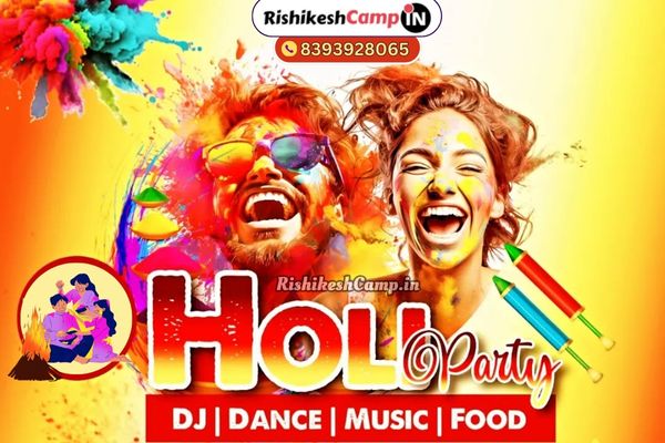 Event Holi Party in Rishikesh