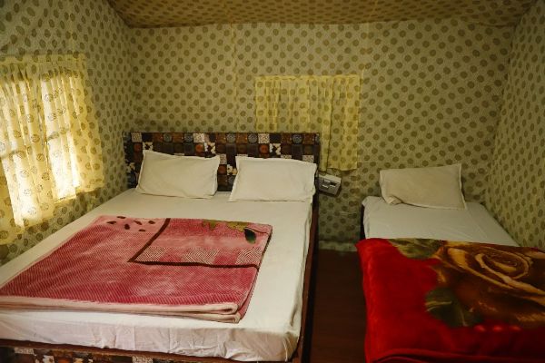 Rishikesh Camp Near Small River Stream: AC Cottage & Swiss Camps