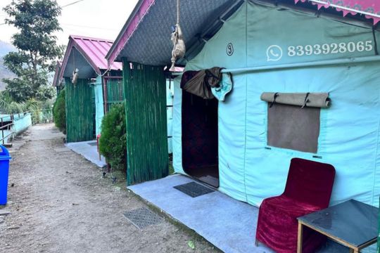 Budget Camp in Rishikesh
