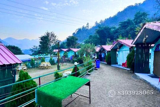 Budget Camp in Rishikesh